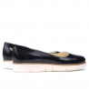 Damen Freizeitschuhe 677 Lack Indigo