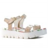Damen Sandalen 5034 Lack Nude