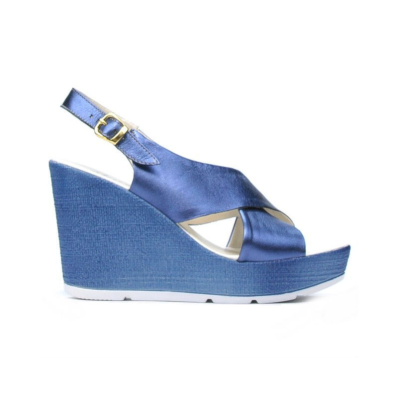Damensandalen 5025 Indigo Perlmutt