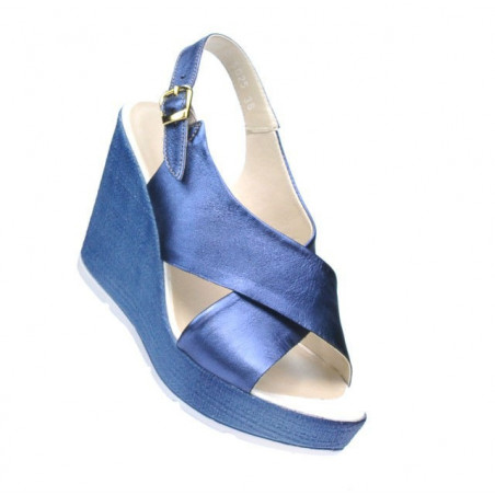 Damensandalen 5025 Indigo Perlmutt