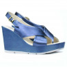 Damensandalen 5025 Indigo Perlmutt