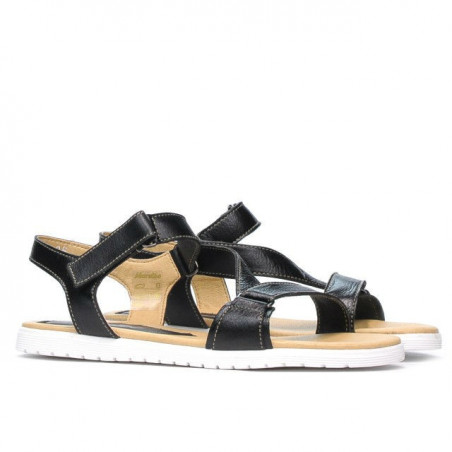 Damen Sandalen 5039 schwarz