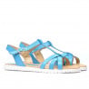 Damensandalen 5038 blau