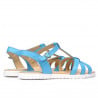 Damensandalen 5038 blau