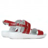 Damen-Sandalen 5035 rotes Lackleder