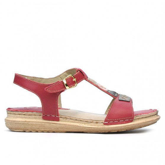 Damensandalen 5040 rot Damensandalen 5040 rot
