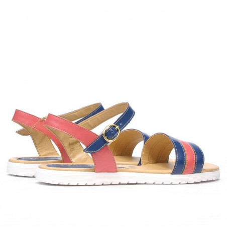 Damen Sandalen 5037 indigo kombiniert