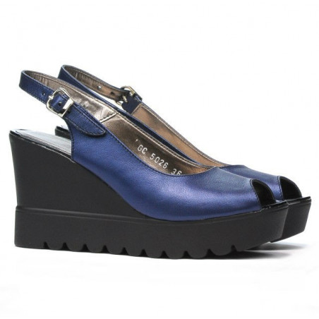 Damen Sandalen 5026 Perlmutt Indigo