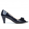 Damensandalen 1255 Lack Indigo