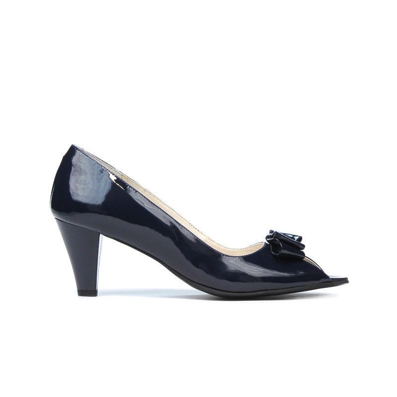 Damensandalen 1255 Lack Indigo