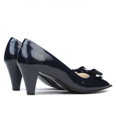 Damensandalen 1255 Lack Indigo