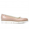 Damen Casual-Schuhe 677 Lack Nude