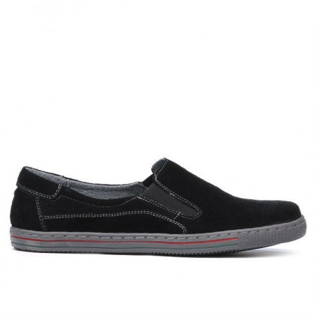 Damensportschuhe 624 Schwarz Velours