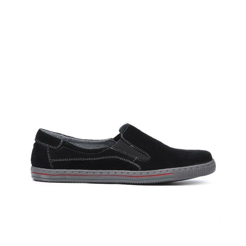 Damensportschuhe 624 Schwarz Velours