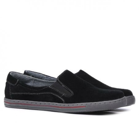 Damensportschuhe 624 Schwarz Velours