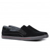 Damensportschuhe 624 Schwarz Velours