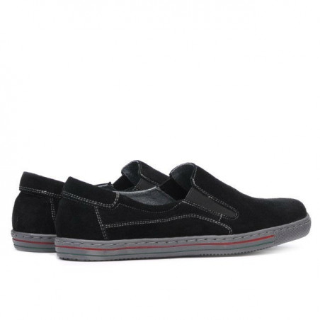 Damensportschuhe 624 Schwarz Velours