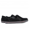 Damensportschuhe 624 Schwarz Velours