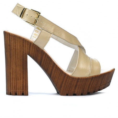 Damensandalen 5030 beige