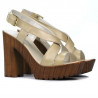 Damensandalen 5030 beige
