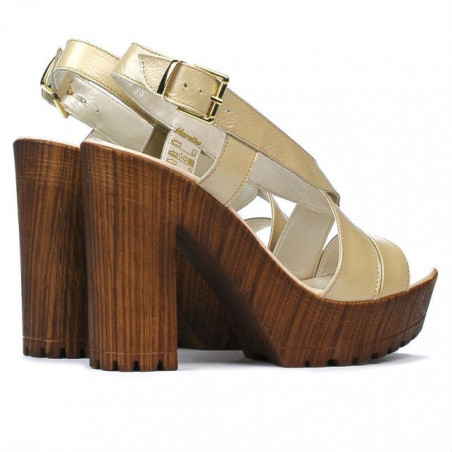 Damensandalen 5030 beige