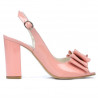Damensandalen 1256 Lack Rosa