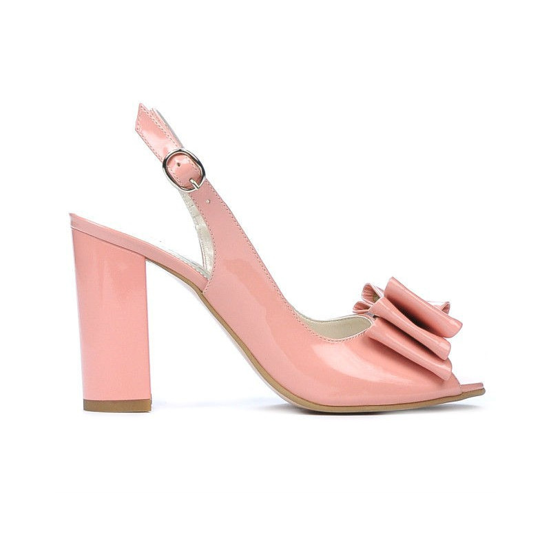 Damensandalen 1256 Lack Rosa