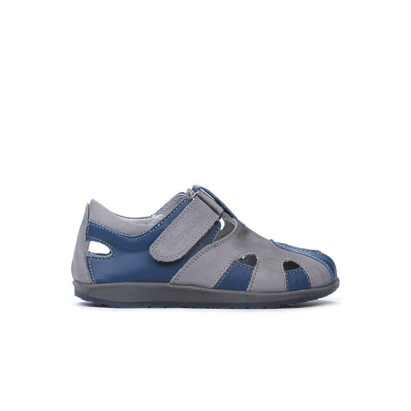 Kleinkinder Schuhe 07c indigo+grau