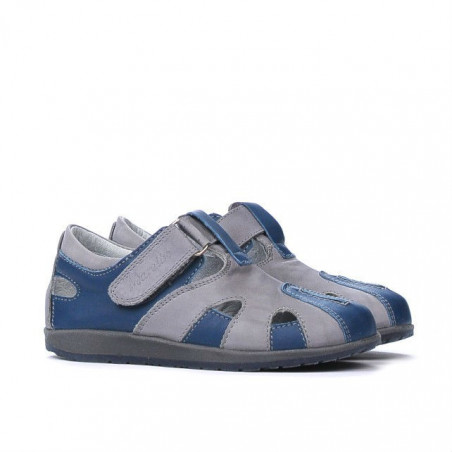 Kleinkinder Schuhe 07c indigo+grau