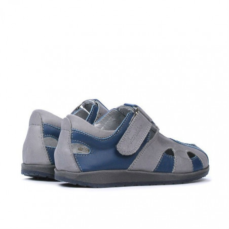 Kleinkinder Schuhe 07c indigo+grau