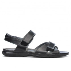 Herrensandalen 316 Schwarz