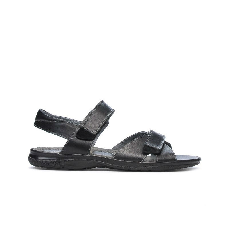 Herrensandalen 316 Schwarz