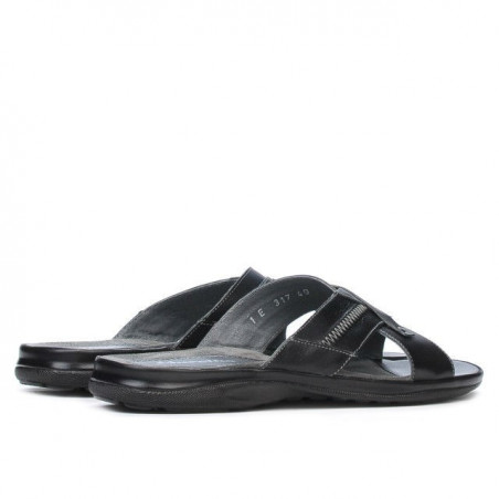Herrensandalen 317 schwarz