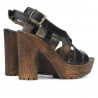 Damensandalen 5030 schwarz