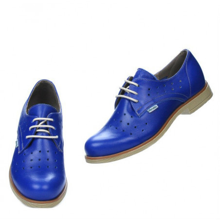 Damen Freizeitschuhe 678 elektrisch blau
