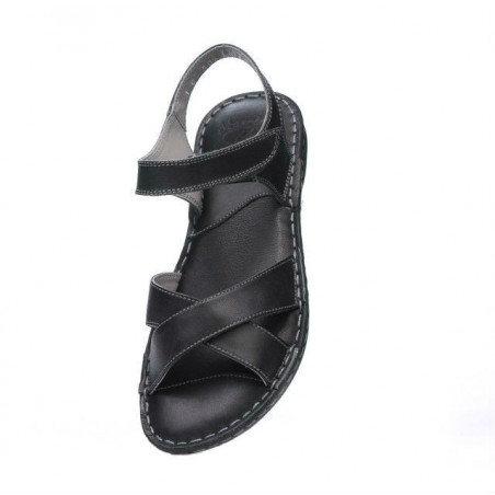 Damensandalen 502 schwarz