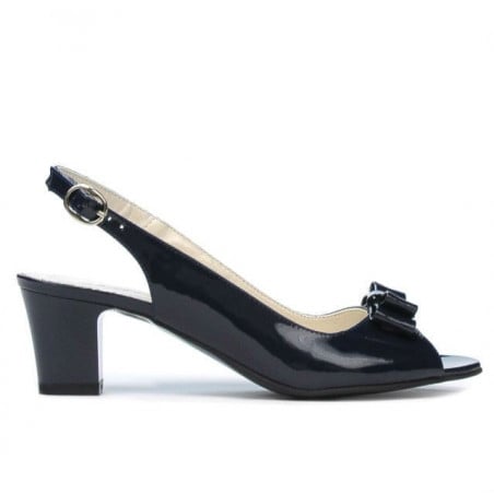 Damensandalen 1251 Lack Indigo