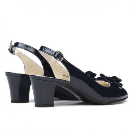 Damensandalen 1251 Lack Indigo