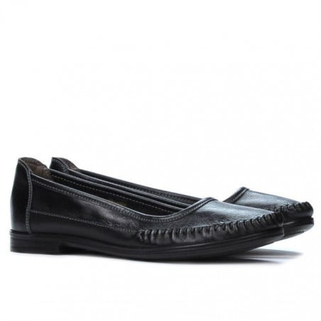 Damen-Ballerinas 676 Schwarz
