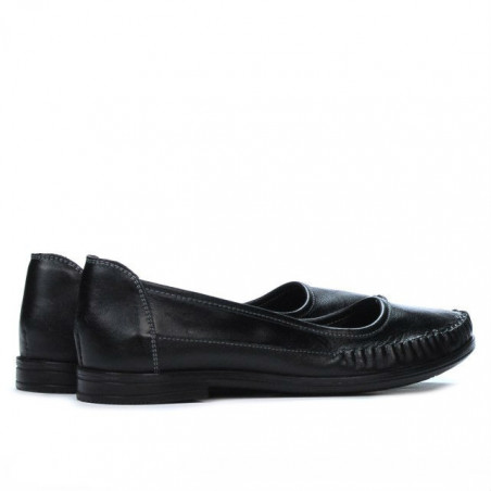 Damen-Ballerinas 676 Schwarz