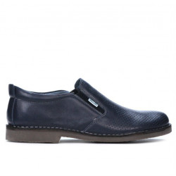 Herren Freizeitschuhe 7200p indigoblau perforiert