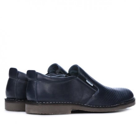 Herren Freizeitschuhe 7200p indigoblau perforiert