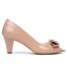 Damen Sandalen 1255 Lack Nude