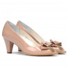 Damen Sandalen 1255 Lack Nude
