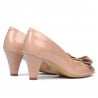 Damen Sandalen 1255 Lack Nude