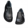 Herren Freizeitschuhe 7200p schwarz perforiert