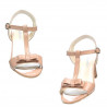 Damen Sandalen 1257 Lack Nude