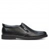 Herren Freizeitschuhe 7200p schwarz perforiert
