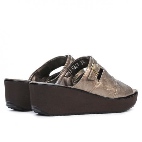 Damen Sandalen 5041 kupferfarben