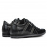 Herren Sportschuhe 711 schwarz+grau